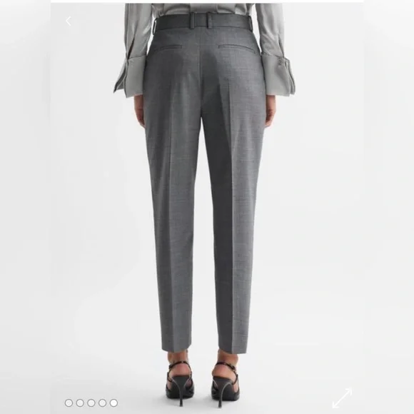 Reiss Gray Tailored Trousers for a Polished Look - Picture 4 of 14